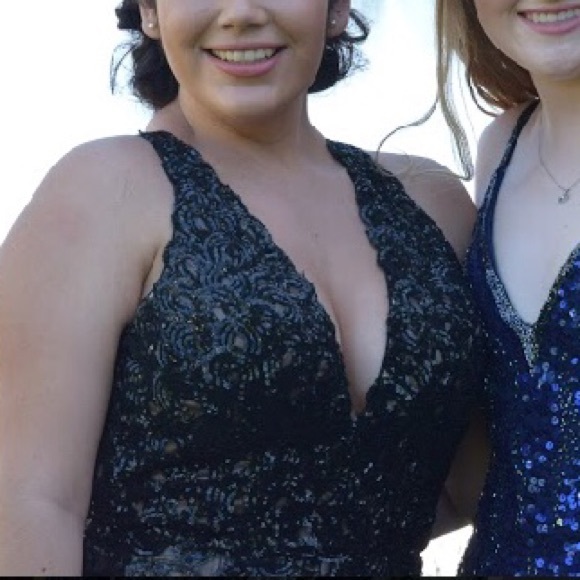 Jovani sequins prom ball gown - Picture 6 of 7